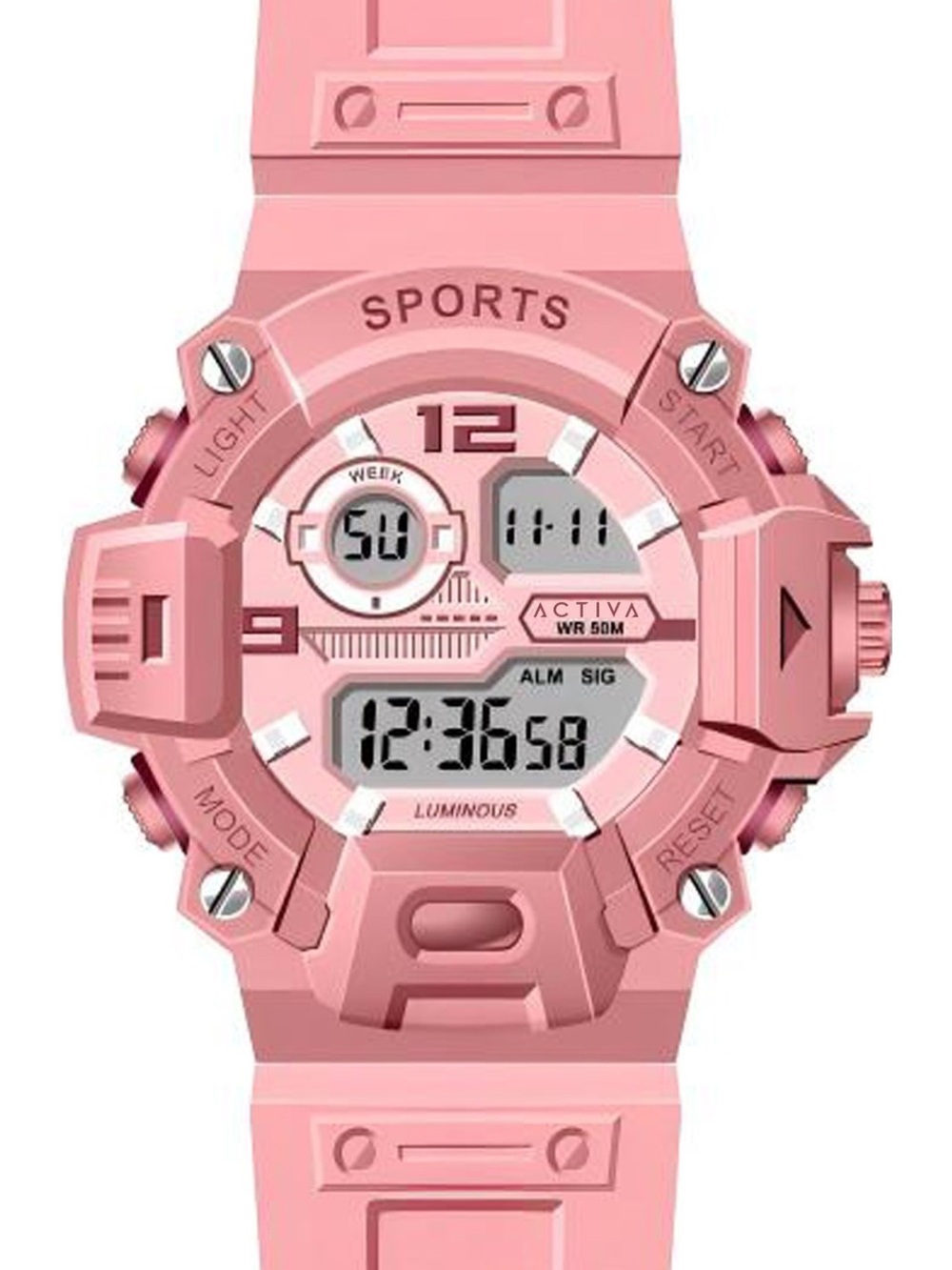 Ativa Digital Pink Watch| NWT
